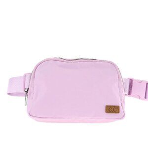 C.C Belt Bag - Travel Bag - Crossbody Purse - Lavendar
